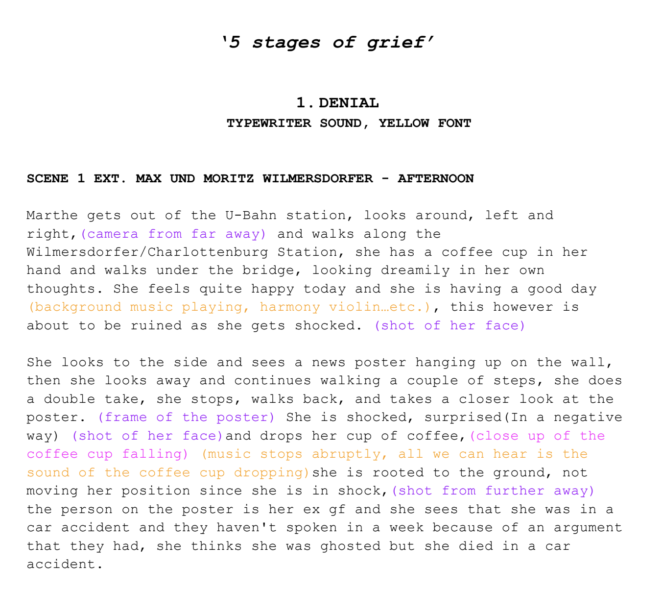 5 stages of grief